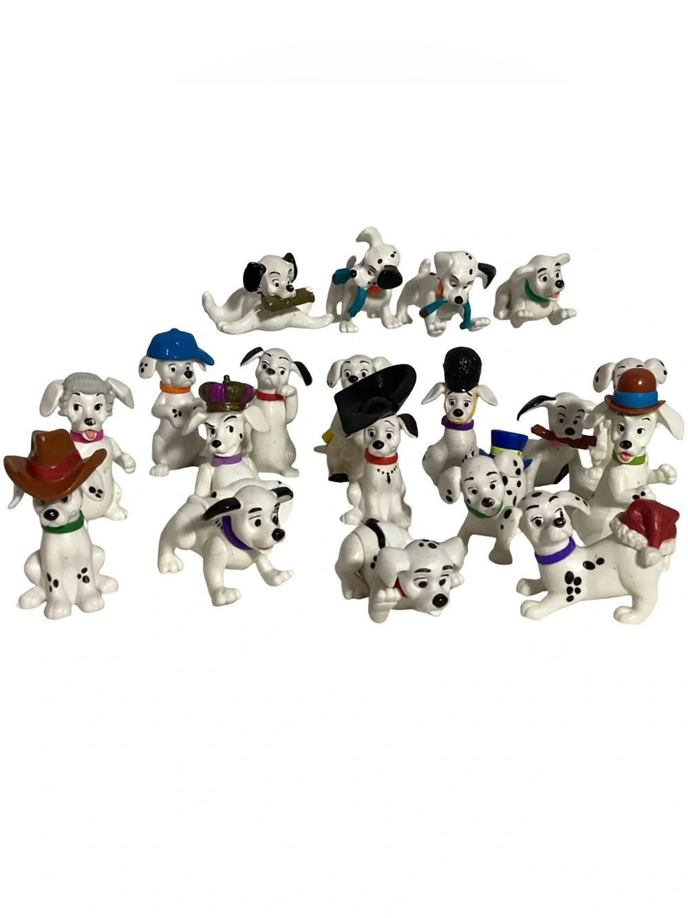 Vintage Y2K Lot of 19 DISNEY 101 Dalmatians 2-4” Figures Collectible Toys